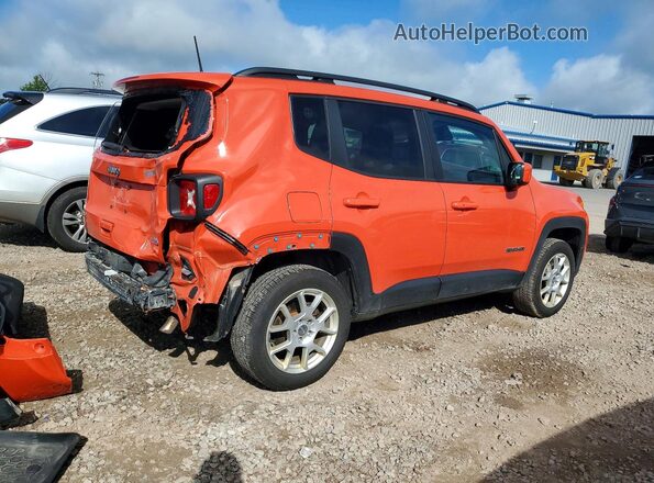 ZACNJDBB2MPM44874 2021 JEEP RENEGADE Orange Задня права чверть