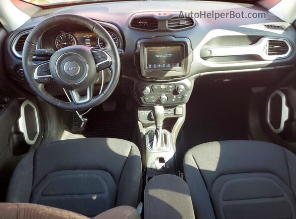 ZACNJDBB2MPM44874 2021 JEEP RENEGADE Orange Вид панелі приладів