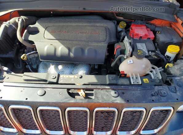 ZACNJDBB2MPM44874 2021 JEEP RENEGADE Orange Вид підкапотного простору