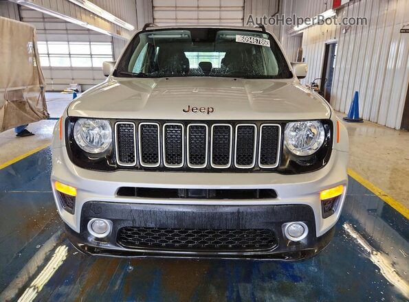 ZACNJDBB2MPM96859 2021 JEEP RENEGADE Silver Դիմացի տեսք