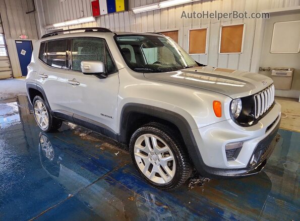 ZACNJDBB2MPM96859 2021 JEEP RENEGADE Silver Առջևի աջ