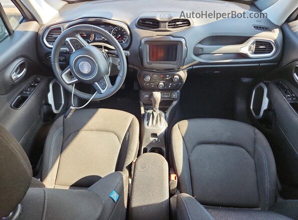ZACNJDBB2MPM96859 2021 JEEP RENEGADE Silver Առջևի վահանակի տեսք