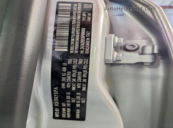 ZACNJDBB2MPM96859 2021 JEEP RENEGADE Silver VIN կոդի պիտակի տեսք