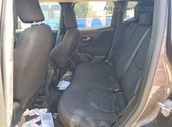 ZACNJDBB3MPM67709 2021 JEEP RENEGADE Серый Вид задней части салона