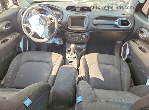 ZACNJDBB4MPM70215 2021 JEEP RENEGADE Синий Вид панели приборов