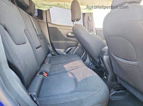 ZACNJDBB4MPM70215 2021 JEEP RENEGADE Синий Вид задней части салона