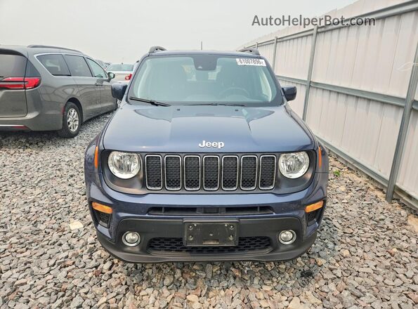 ZACNJDBB5MPM41001 2021 JEEP RENEGADE Blue წინა ხედი