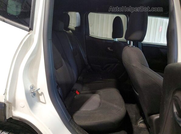 ZACNJDBB5MPM72068 2021 JEEP RENEGADE White Widok wnętrza z tyłu