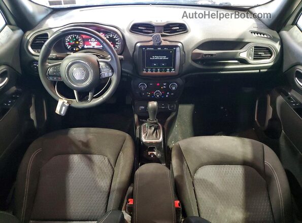 ZACNJDBB5MPM72068 2021 JEEP RENEGADE White Widok deski rozdzielczej