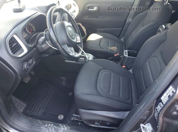 ZACNJDBB7MPN36112 2021 JEEP RENEGADE Gray Вид салону спереду