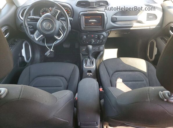 ZACNJDBB7MPN36112 2021 JEEP RENEGADE Gray Вид панелі приладів