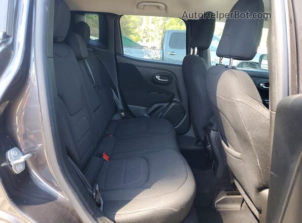 ZACNJDBB7MPN36112 2021 JEEP RENEGADE Gray Вид задньої частини салону