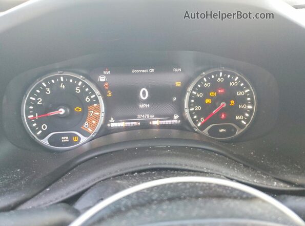 ZACNJDBB7MPN36112 2021 JEEP RENEGADE Gray Вид щитка приладів