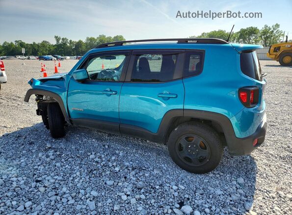 ZACNJDBB9MPM29045 2021 JEEP RENEGADE Blue Tył lewy