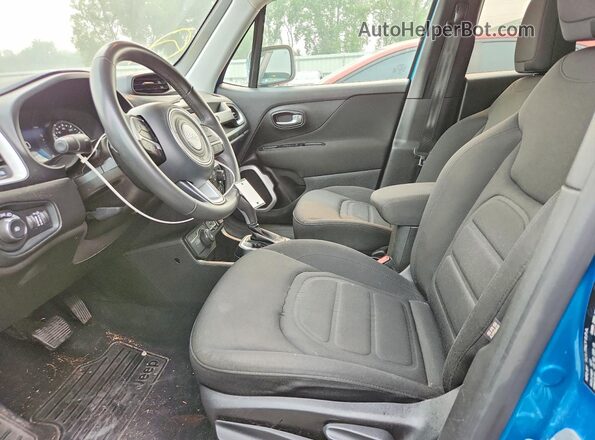 ZACNJDBB9MPM29045 2021 JEEP RENEGADE Blue Widok wnętrza z przodu