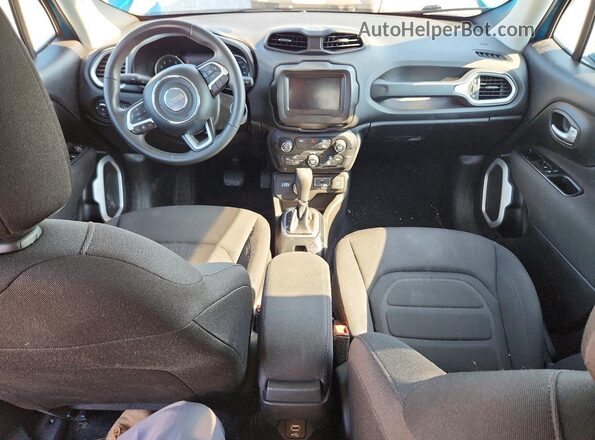 ZACNJDBB9MPM29045 2021 JEEP RENEGADE Blue Widok deski rozdzielczej