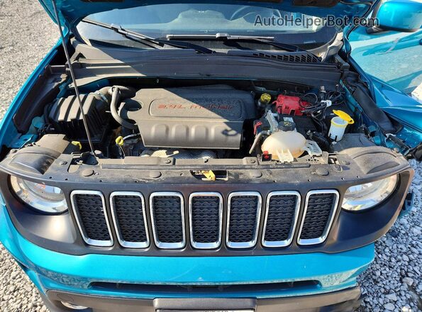 ZACNJDBB9MPM29045 2021 JEEP RENEGADE Blue Widok komory silnika