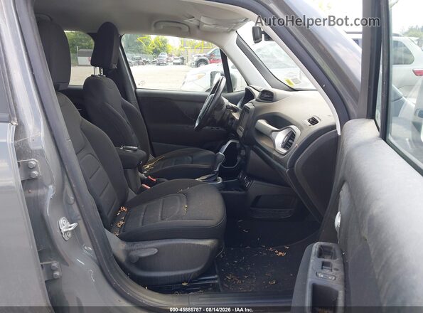 ZACNJDBBXMPM44024 2021 JEEP RENEGADE Gray Front interior view