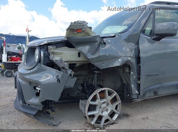 ZACNJDBBXMPM44024 2021 JEEP RENEGADE Gray Front view