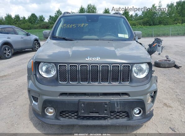 ZACNJDBBXMPM44024 2021 JEEP RENEGADE Gray Rear interior view