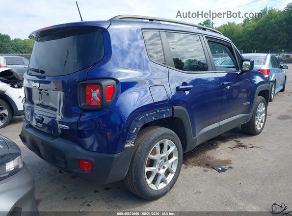 ZACNJDBBXMPM75161 2021 JEEP RENEGADE Синий Задняя правая четверть