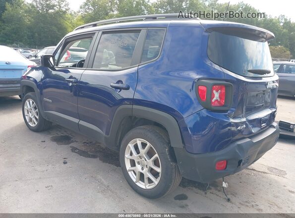 ZACNJDBBXMPM75161 2021 JEEP RENEGADE Синий Задняя левая четверть