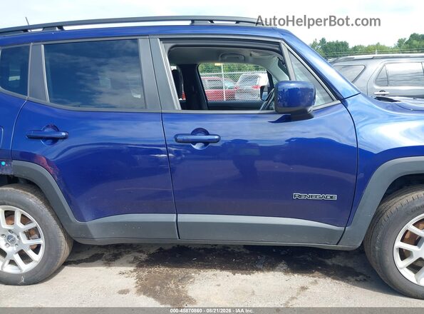 ZACNJDBBXMPM75161 2021 JEEP RENEGADE Синий Вид задней части салона