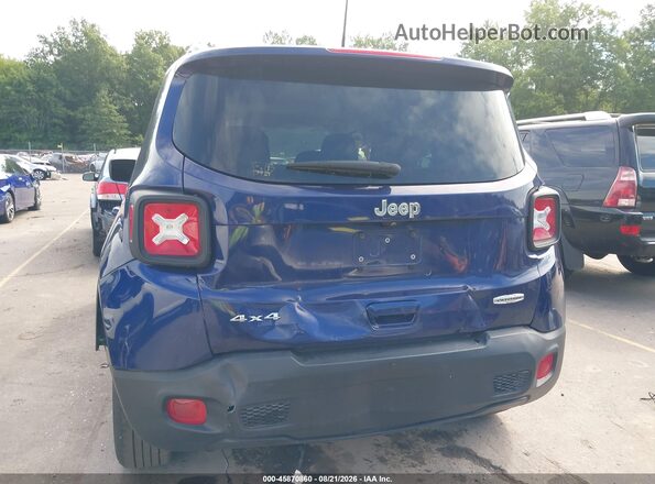 ZACNJDBBXMPM75161 2021 JEEP RENEGADE Синий 