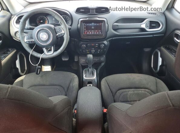 ZACNJDBBXMPM75984 2021 JEEP RENEGADE Silver Առջևի վահանակի տեսք