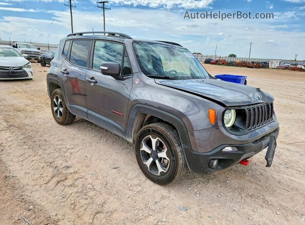 ZACNJDC11MPM71392 2021 JEEP RENEGADE Угольный Передняя правая четверть
