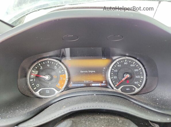 ZACNJDC11MPM71392 2021 JEEP RENEGADE Угольный Вид щитка приборов