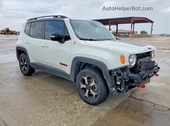 ZACNJDC11NPN79173 2022 JEEP RENEGADE Белый Передняя правая четверть