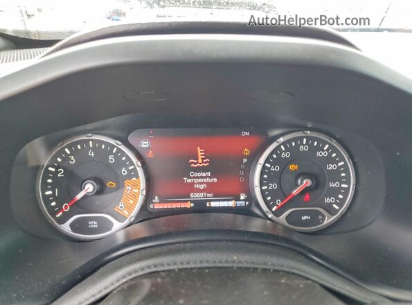 ZACNJDC11NPN79173 2022 JEEP RENEGADE Белый Вид щитка приборов