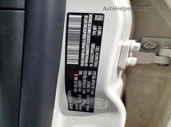 ZACNJDC11PPP23663 2023 JEEP RENEGADE White Вид підкапотного простору