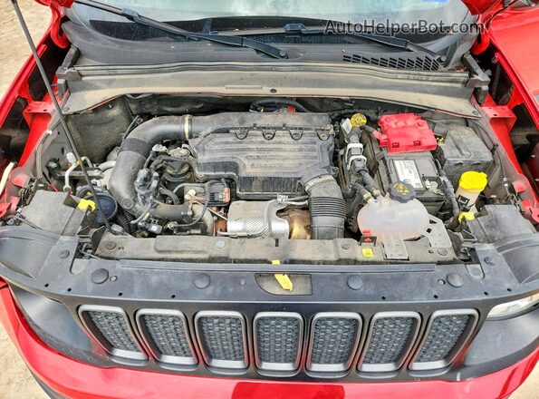 ZACNJDC13PPP57653 2023 JEEP RENEGADE Red Շարժիչի բաժամունքի տեսք