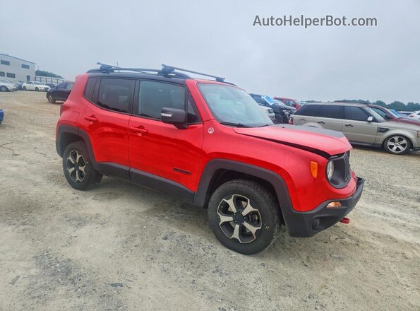 ZACNJDC16MPM08434 2021 JEEP RENEGADE Red Front right