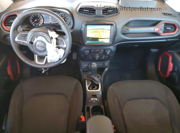 ZACNJDC16PPP67951 2023 JEEP RENEGADE White Вид панелі приладів