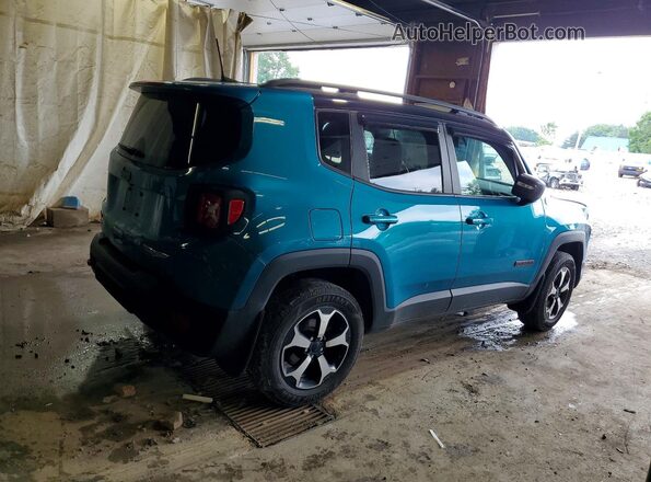 ZACNJDC17MPM92487 2021 JEEP RENEGADE Turquoise უკანა მარჯვენა