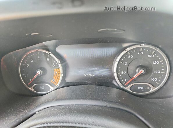 ZACNJDC17NPN68775 2022 JEEP RENEGADE Gray Սարքավորումների վահանակի տեսք