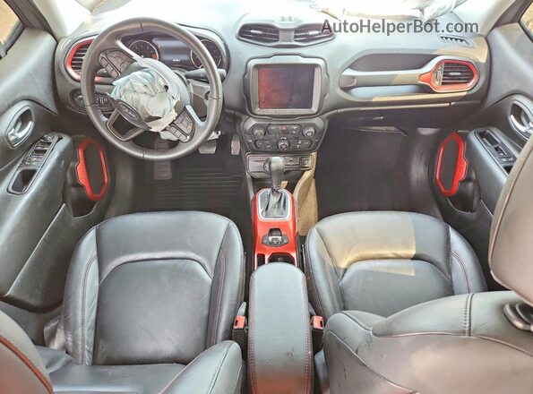 ZACNJDC17NPN68775 2022 JEEP RENEGADE Gray Առջևի վահանակի տեսք