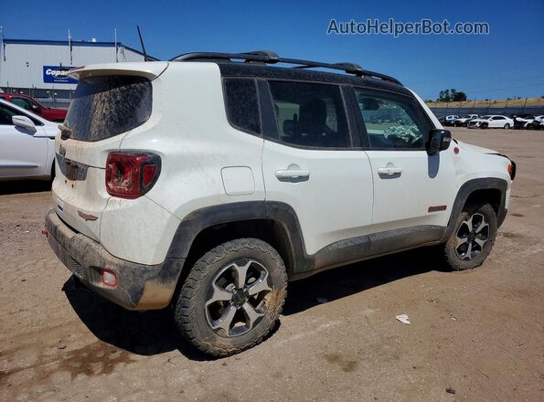 ZACNJDC18MPM14512 2021 JEEP RENEGADE White Tył prawy
