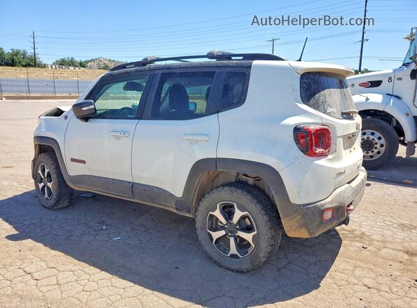 ZACNJDC18MPM14512 2021 JEEP RENEGADE White Tył lewy