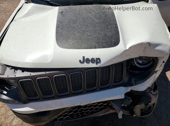 ZACNJDC18MPM14512 2021 JEEP RENEGADE White Widok komory silnika