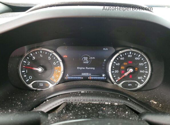 ZACNJDC18NPN56814 2022 JEEP RENEGADE Turquoise Вид щитка приладів