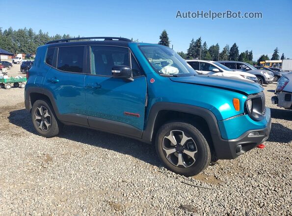 ZACNJDC18NPN79560 2022 JEEP RENEGADE Turquoise წინა მარჯვენა