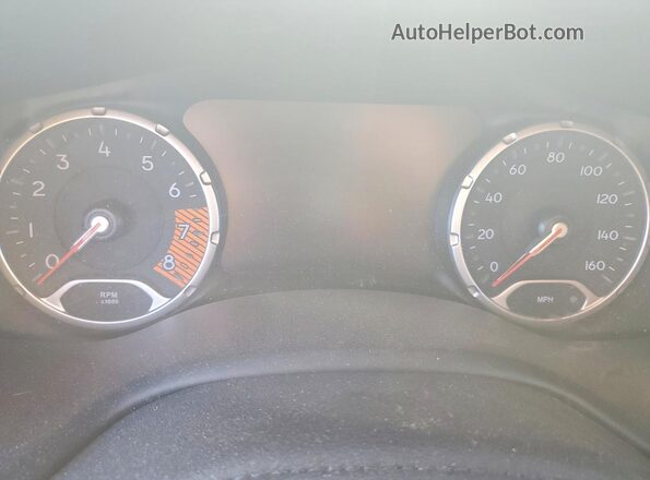 ZACNJDC18NPN79560 2022 JEEP RENEGADE Turquoise ხელსაწყოთა პანელის ხედი