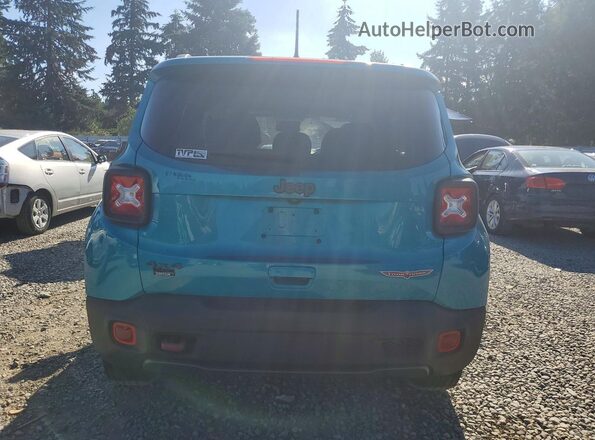 ZACNJDC18NPN79560 2022 JEEP RENEGADE Turquoise უკანა ხედი