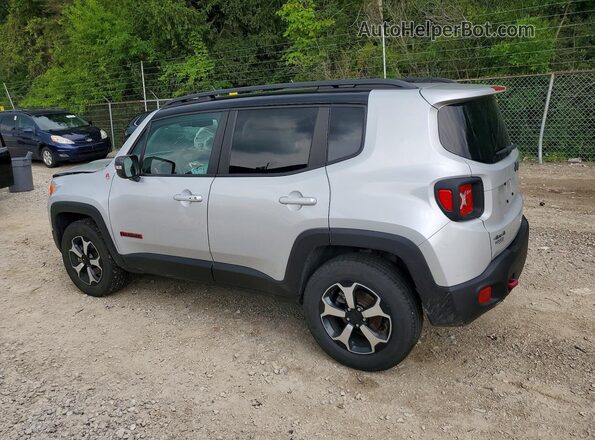 ZACNJDC1XMPN35770 2021 JEEP RENEGADE Серебряный Задняя левая четверть