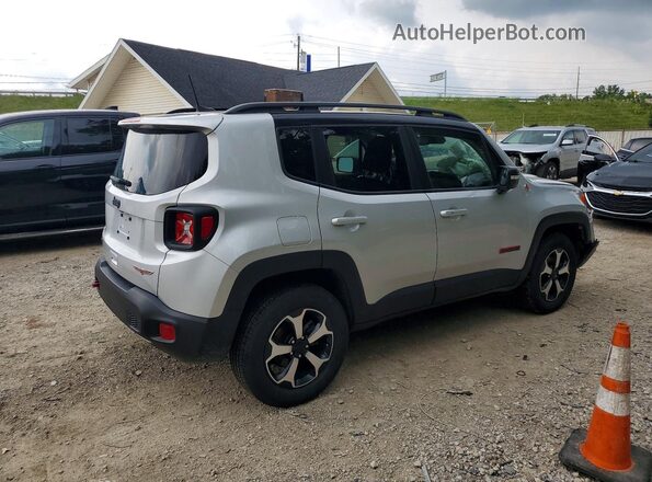ZACNJDC1XMPN35770 2021 JEEP RENEGADE Серебряный Задняя правая четверть