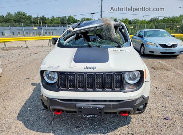 ZACNJDC1XNPN69967 2022 JEEP RENEGADE White Դիմացի տեսք
